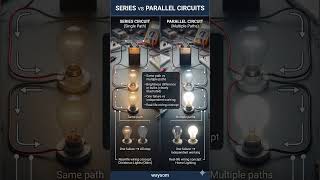 Why Don’t Home Lights Go Off Together? 💡🔌 #electronics #education #learn #series #parallel #circuit