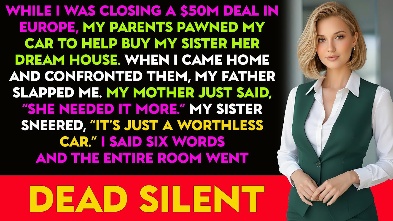 My parents sold my dream car to buy my sister a dream house —  so I made her repay every cent