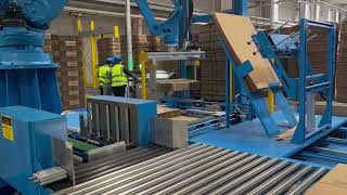 Robot palletizer and Bottom sheet device