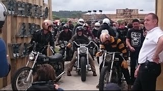 WHEELS AND & WAVES 2016 Motorcycles, surf, punks peak races, skate, flattrack