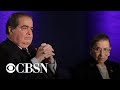 Antonin Scalia's son on his father's "odd couple" friendship with RBG