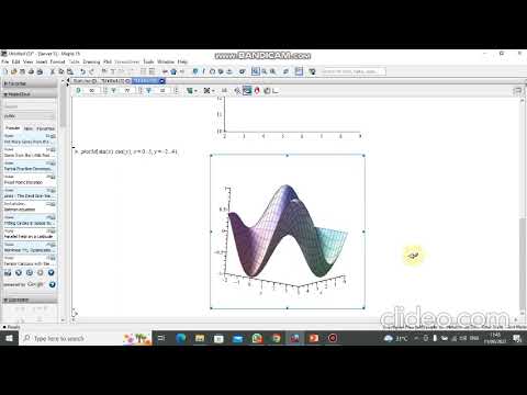 GRAFIK 3 DIMENSI PADA MAPLE