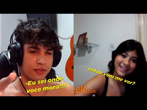 Falando a Localização EXATA das PESSOAS no OMEGLE (MARQUEI UM ENCONTRO?)