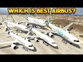 Comparing every airbus plane gta 5