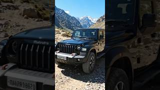 thar in rocky mountain race😲😲🔥#Thar #OffRoad #MountainRace #4x4 #Adventure #RockClimbing #SUV