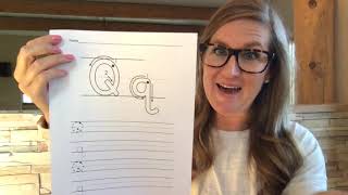 Letter Q Lesson 1