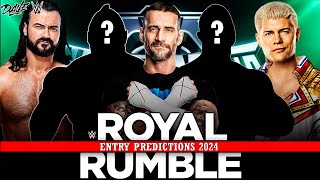 WWE Men´s Royal Rumble Match 2025 - Entry Predictions