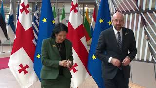 Michel met Zourabichvili to strengthen ties between Georgia and EU