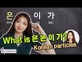 How to Use 은/는/이/가 ?! Korean Subject & Topic Markers