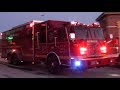 Newark fire department engine 10 ladder 5 and rescue 1 responding 123117