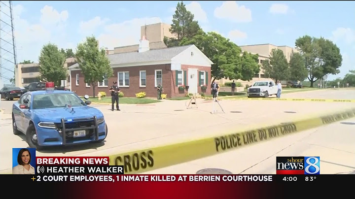 Sheriff: 2 bailiffs killed, deputy injured in Berrien Co. courthouse shooting