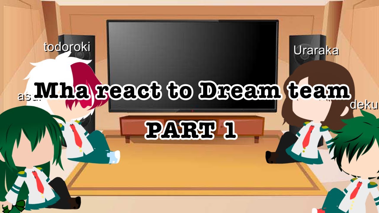 MHA reacts to Dream team (PART 1)