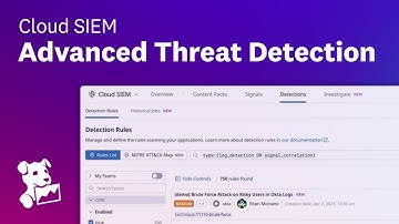 Real-Time & Historical Threat Detection with Datadog Cloud SIEM