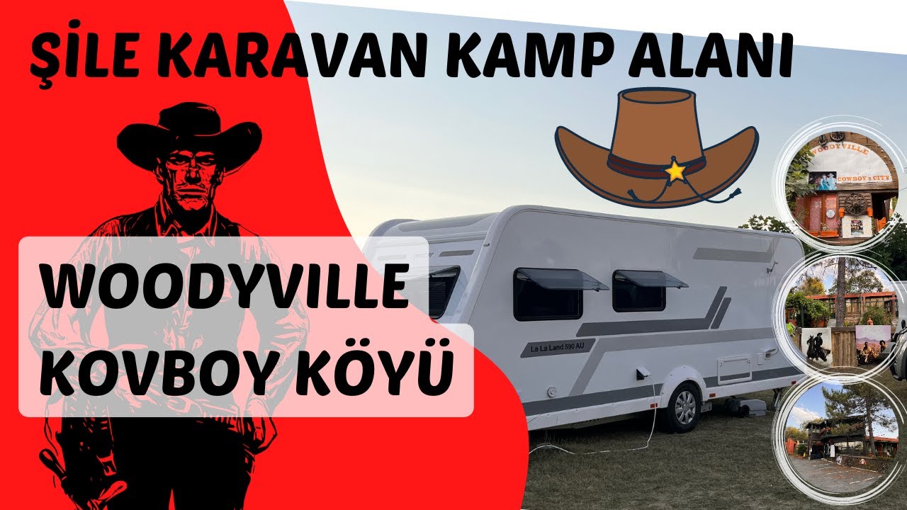 WoodyVille Bungalov ve Kamp Alanı | İstanbul Şile'de deniz kampı yapabileceğiniz KOVBOY KÖYÜ