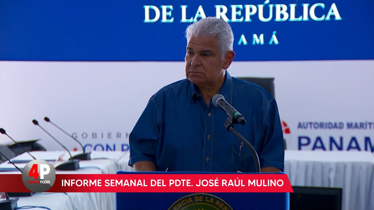Conferencia de prensa del presidente de Panamá, José Raúl Mulino: 26 de febrero de 2026
