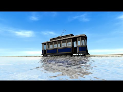Unity3dで千と千尋の神隠しの電車のシーンっぽいものを再現してみた！（すべてフリーアセットや素材）