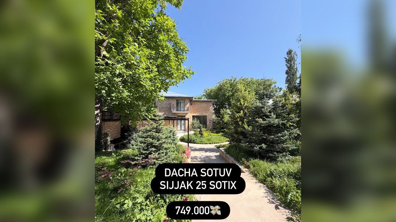 25 Sotixlik Dacha Sotuvi / Sijjak qishlog’ida 