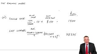 The Baumol model - ACCA Financial Management (FM)