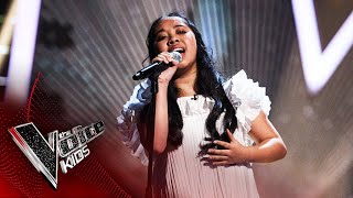 Justine Performs 'One Moment In Time' | The Semi Final | The Voice Kids UK 2020