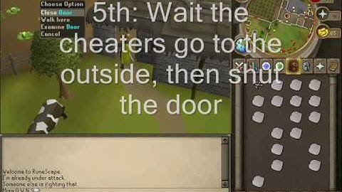 anti bot Runescape Cows Pen Falador