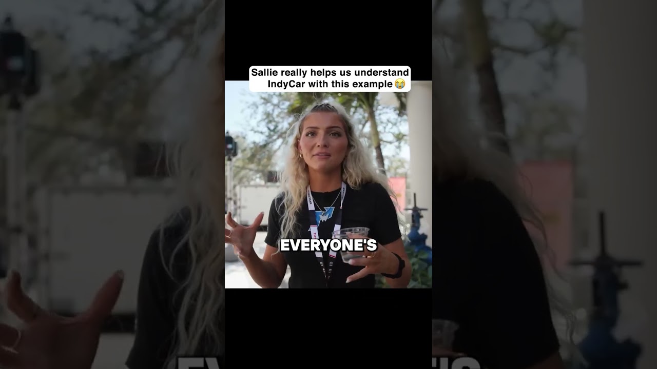 Explaining IndyCar vs F1 like you're 5 years old 😭  #racing #indycar #driver #funny #meme #fun