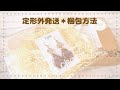 【アクセサリー梱包＊定形外発送の方法】ハンドメイド作家・販売