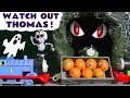 Thomas and Friends Spooky Halloween Game with Tom Moss and dinosaurs TT4U