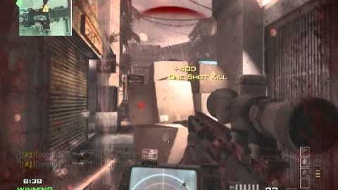 MW3 QUICK SCOPE COLLATERAL!