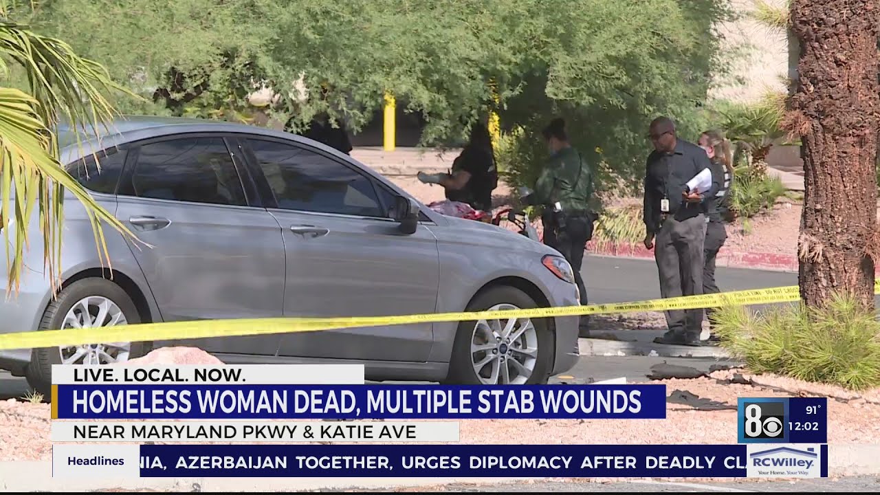 Las Vegas police investigate after woman found stabbed to death on ...
