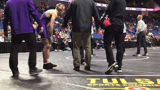 Derek Holschlag (UNI) vs Alex Hornfeck (WVU)