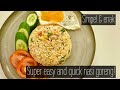 EASY AND DELICIOUS NASI GORENG  | NASI GORENG GAMPANG DAN ENAK