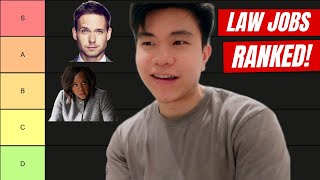 Law Career Tier List (Law Jobs Ranked!) by Gordon Chung 2,255 views 9 months ago 34 minutes