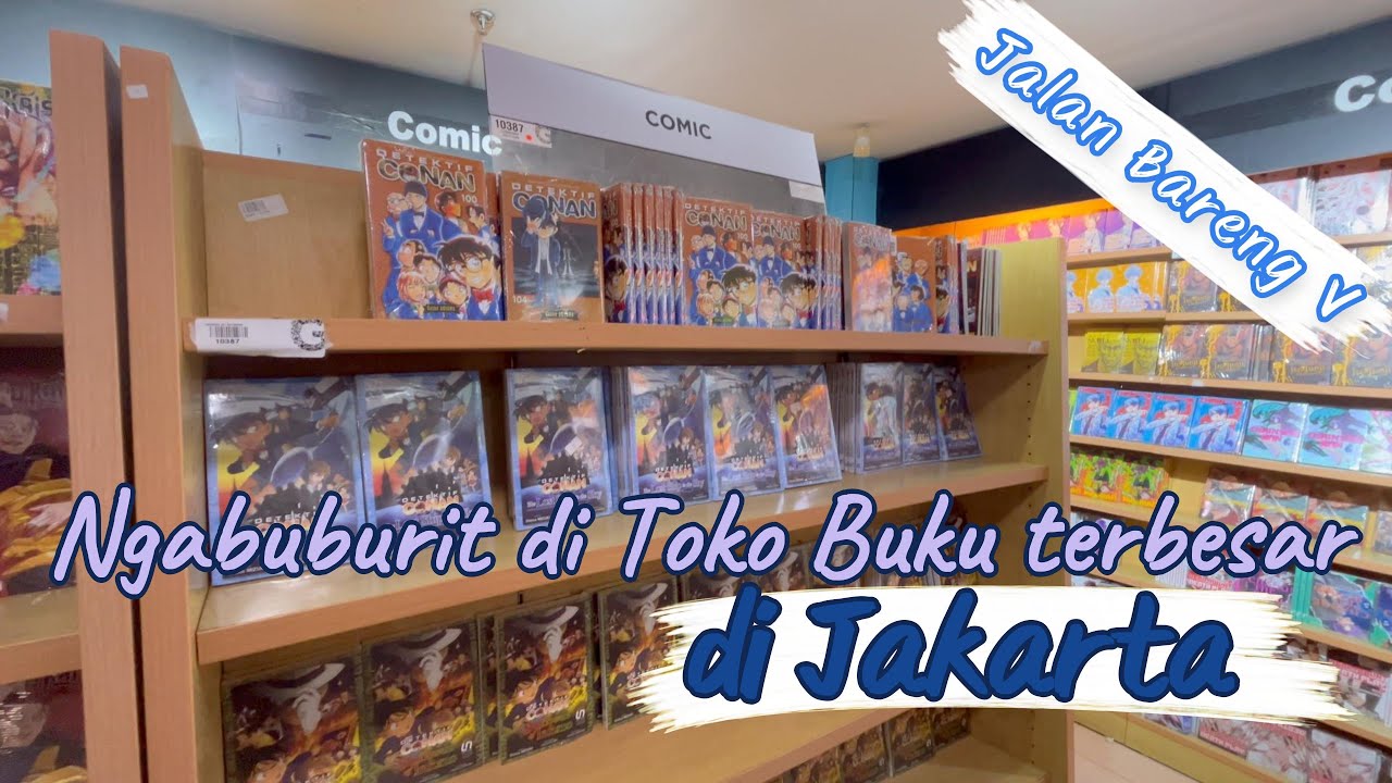 NGABUBURIT SAMBIL WISATA LITERASI | TOKO BUKU TERBESAR DI INDONESIA | GRAMEDIA MATRAMAN TERBARU 2025