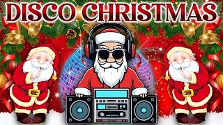 New Italo Disco Disco Christmas Songs Instrumental 2024  Nonstop Christmas Songs Medley