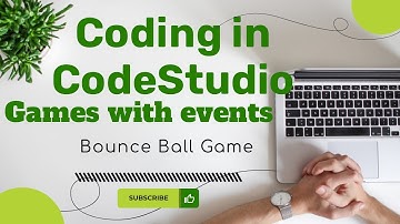 Bounce Ball game on code.org