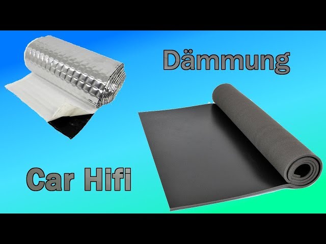 Türdämmung Tutorial mit Alubutyl und Sound Absorber Stüven Car