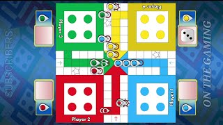 Ludo game in 4 players | Ludo King 4 players| Ludo gameplay 18 @ON THE GAMING screenshot 2