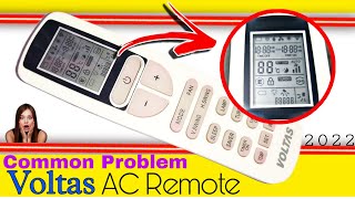 वोल्टास एसी रिमोट काम नहीं कर रहा है (समाधान) | वोल्टास एसी रिमोट कंट्रोल ऑपरेशन | टेक क्लोनिंग |... screenshot 4