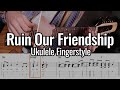 Jenny (Ruin Our Friendship) Ukulele Fingerstyle - Studio Killers