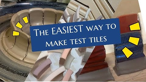 EASY Test Tiles for Pottery