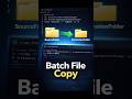 1File Copy Automation with a Batch File #BatchScript#BatchFile