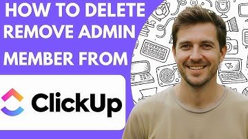 ✅ How to Delete Remove Admin Member From Clickup Workspace 🔴 Full 2026 Guide