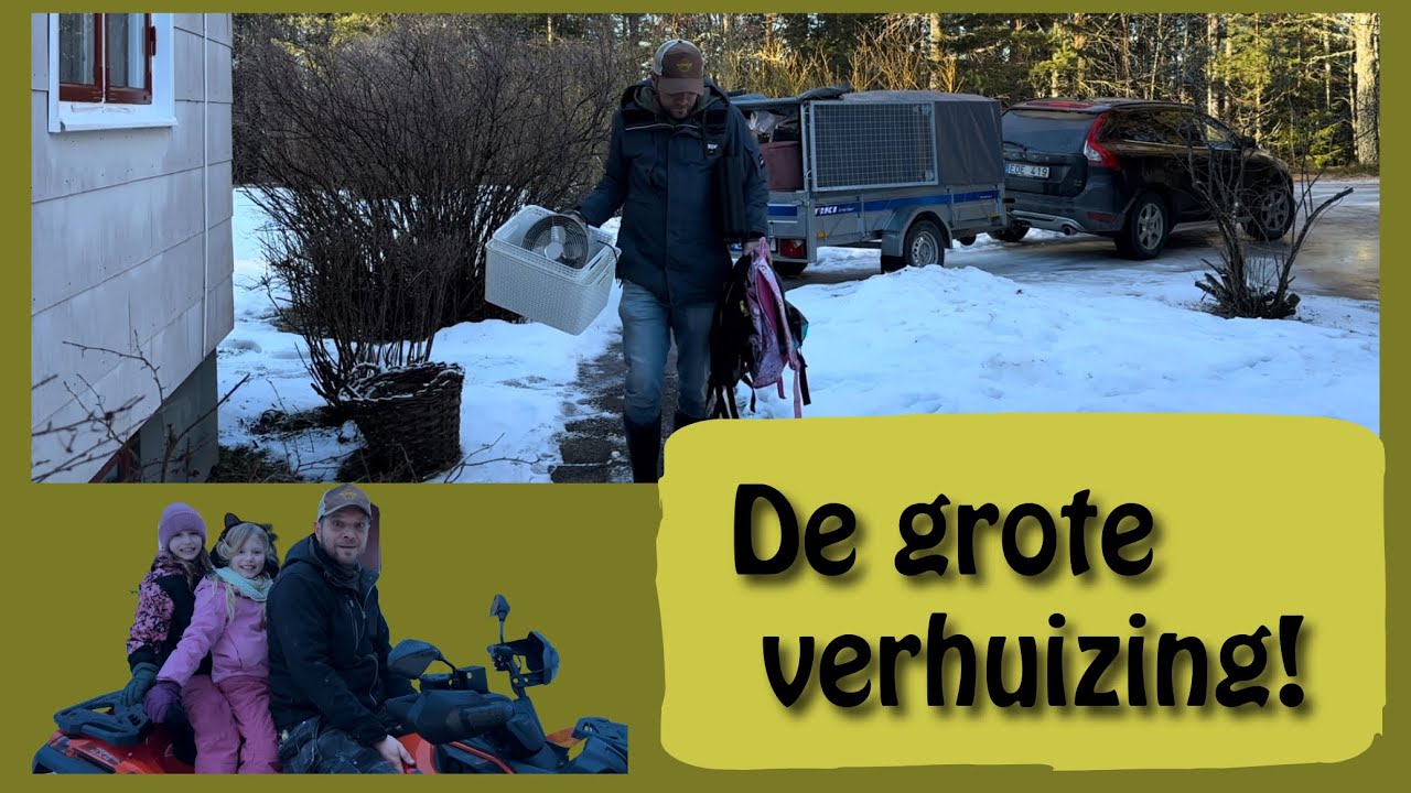 Wonen in Zweden 🇸🇪 DE GROTE VERHUIZING😱 Vlog #48