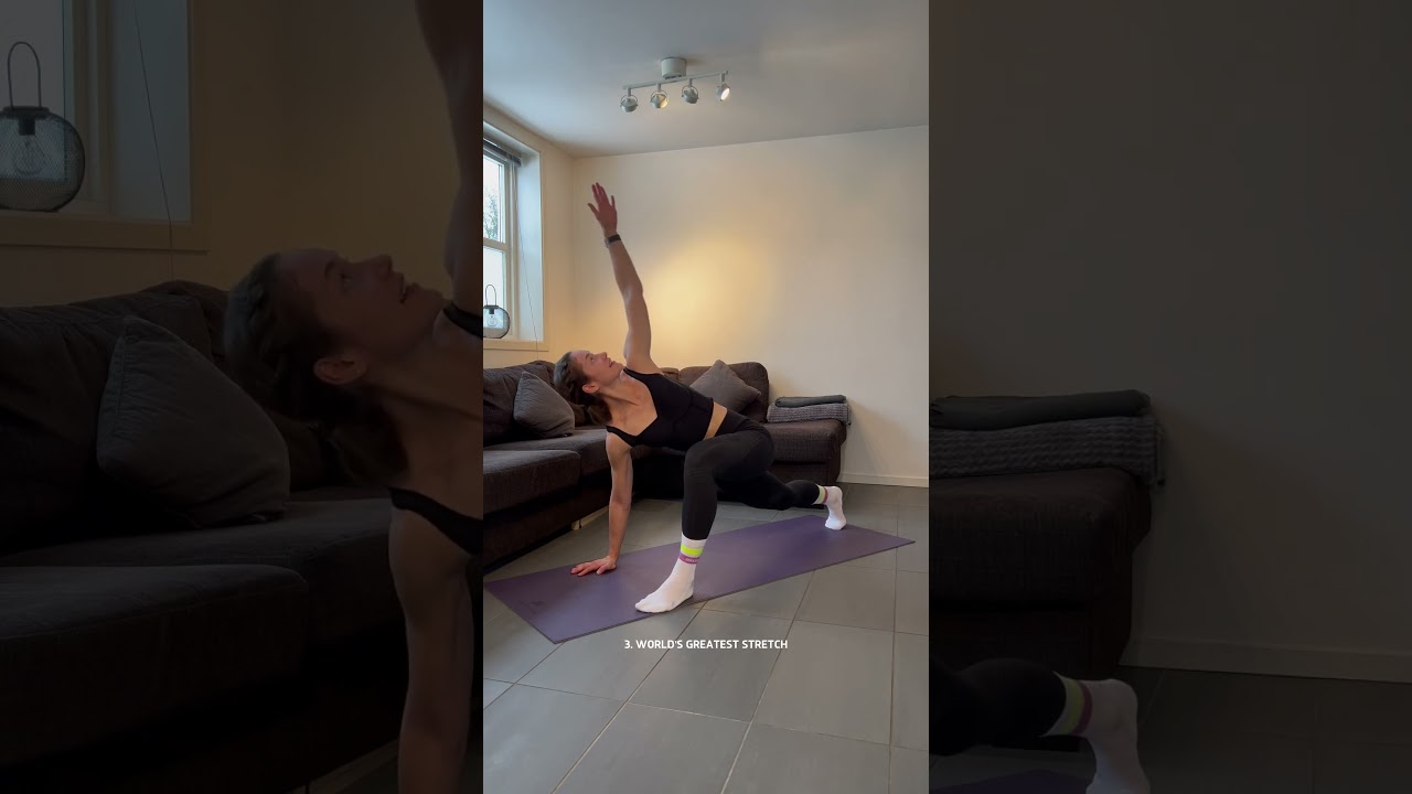 Easy Mobility for Runners 🏃‍♀️ #mobilitytraining #stretching #runner