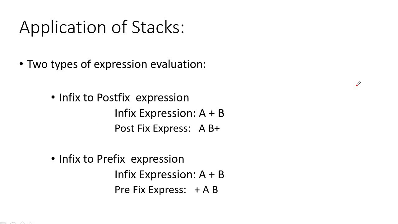 Application of Stacks Part 1 - YouTube