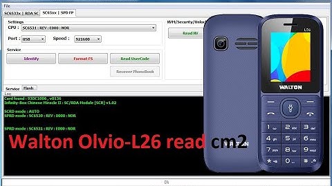 Walton Olvio-L26 SPD 6531E FORMATE-READ CM2 SCR TOOL OK