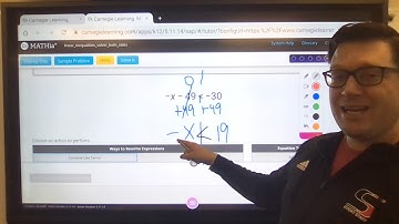 Solving 2 step Inequalities   part 1   second question   MATHia   Exploring Linear Functions