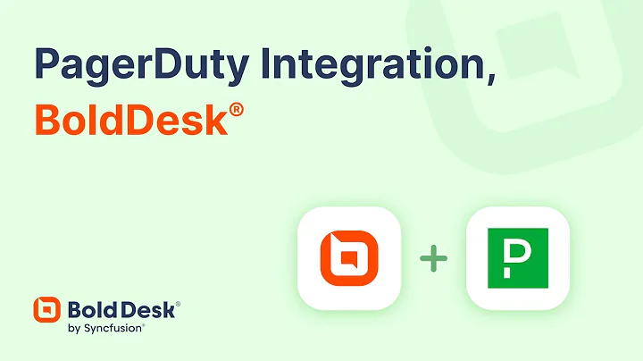 PagerDuty + BoldDesk Integration | Installation and Configuration