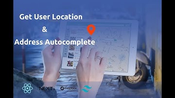 React Maps, User location & address autocompletion in React