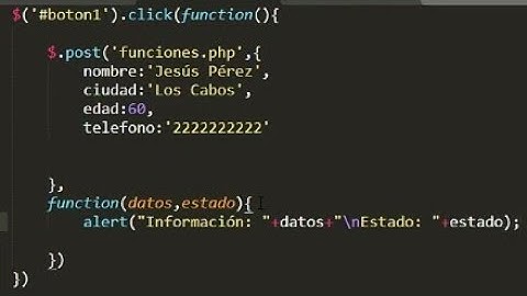Ejercicio 2 de Ajax + JavaScript + Php - Enviando y recibiendo datos del servidor.